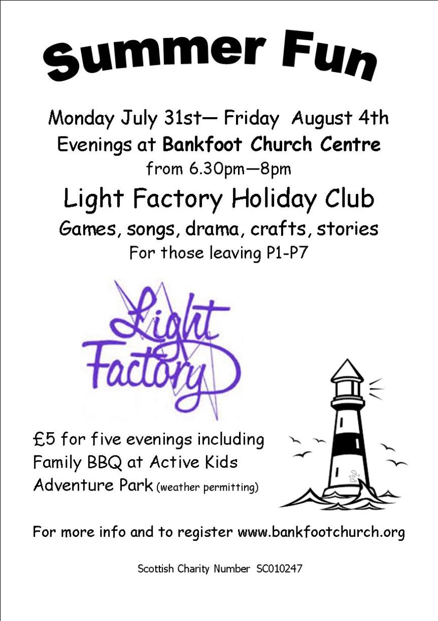 bankfoot summer flier