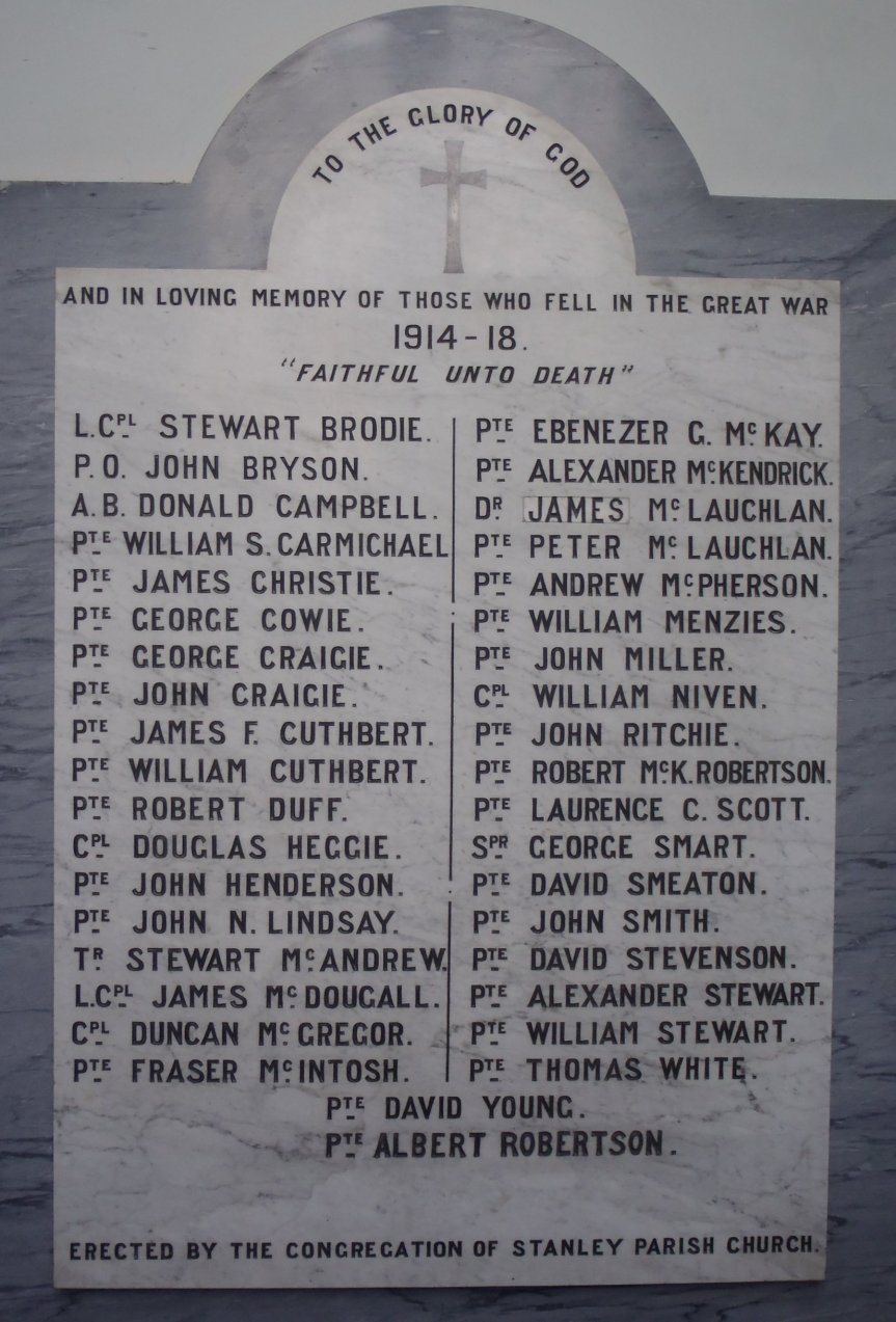 War Mem 1 Stanley Church