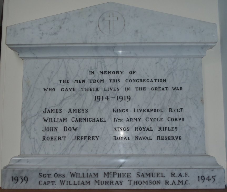 War Mem 2 Stanley Church