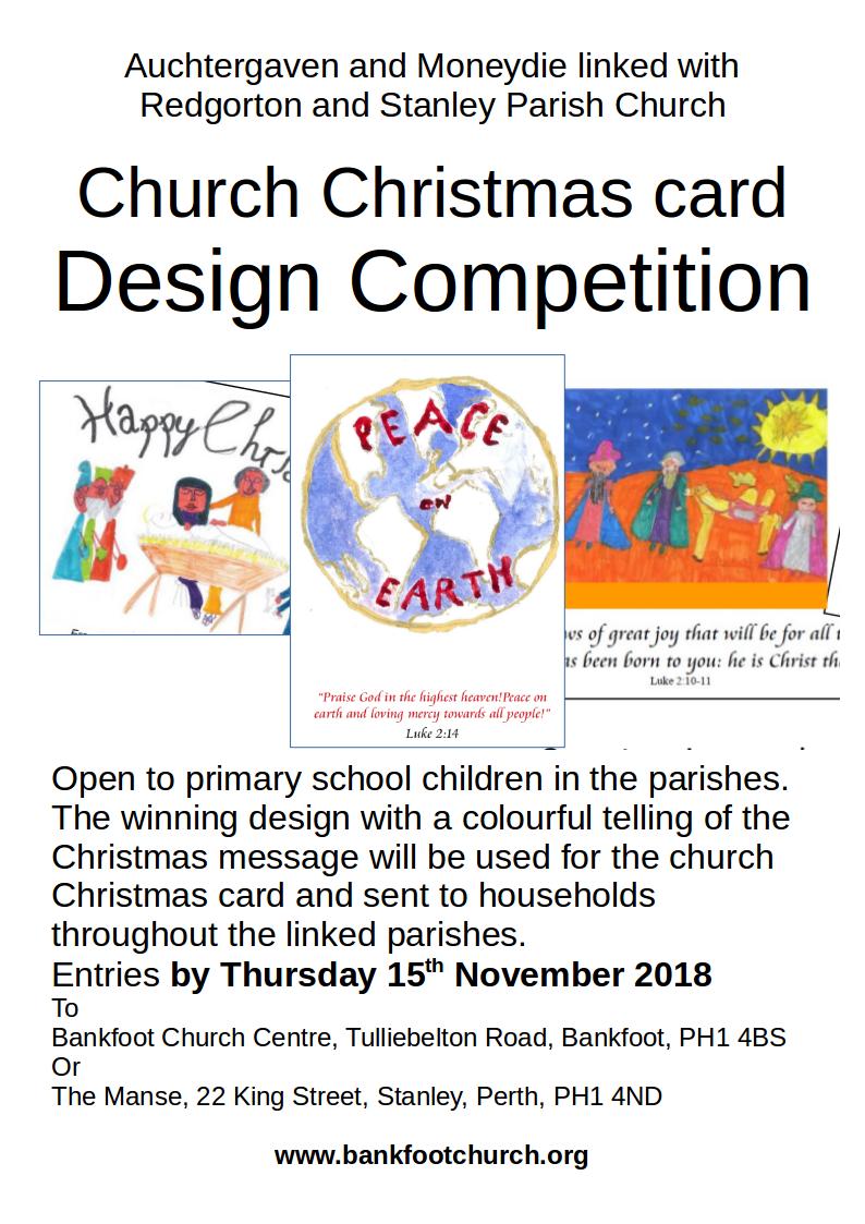 church christmas card competition poster2018v4