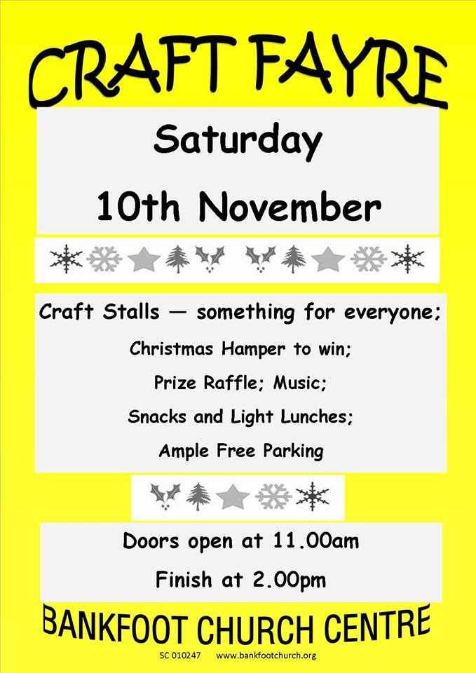 craft fayre poster