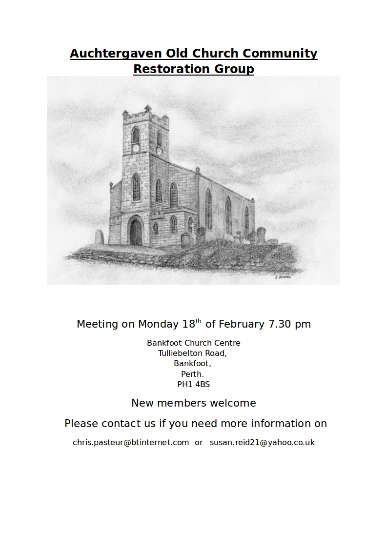 Auchtergaven Old Church Community