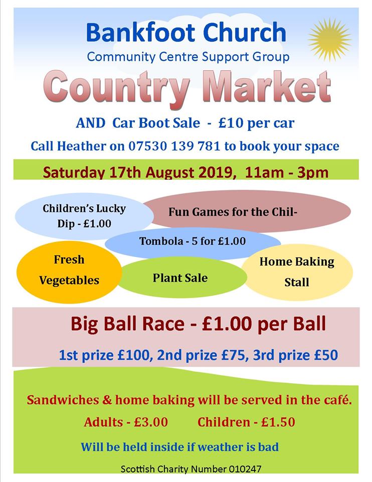 country market poster