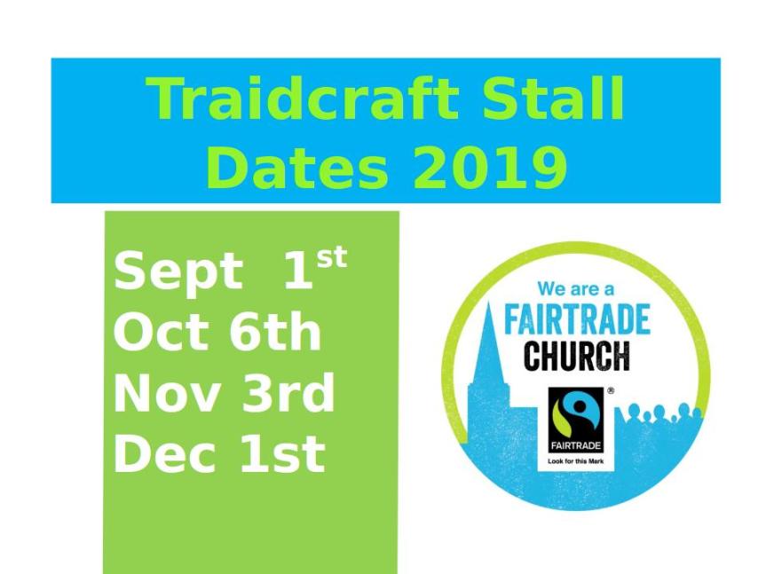 traidcraft dates fiers2019